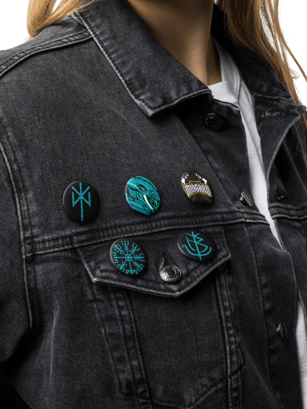 NIFLHEIM SEA DRAGONS BADGE SET product image (4)