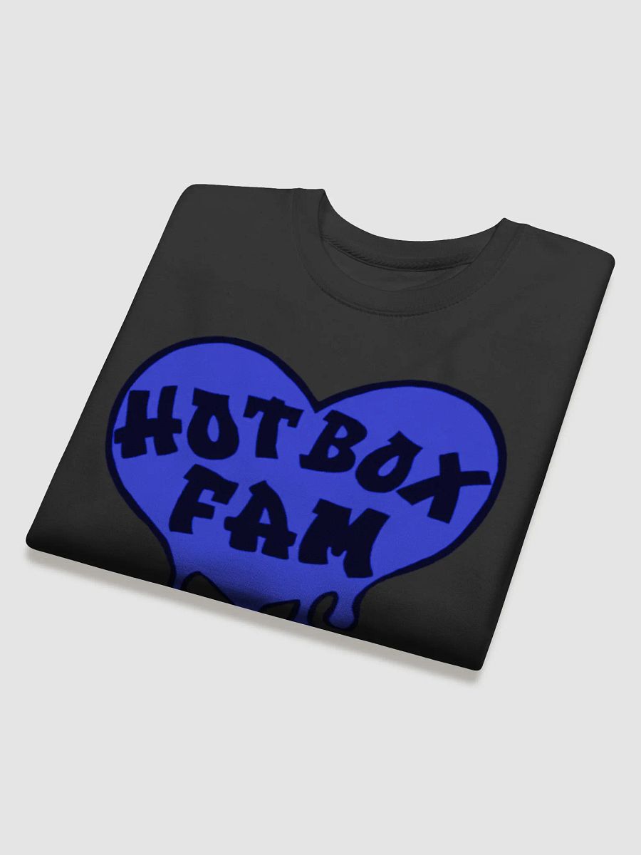 UNISEX HOT BOX FAM SOLID ROYAL BLUE LOGO SWEAT SHIRT product image (25)