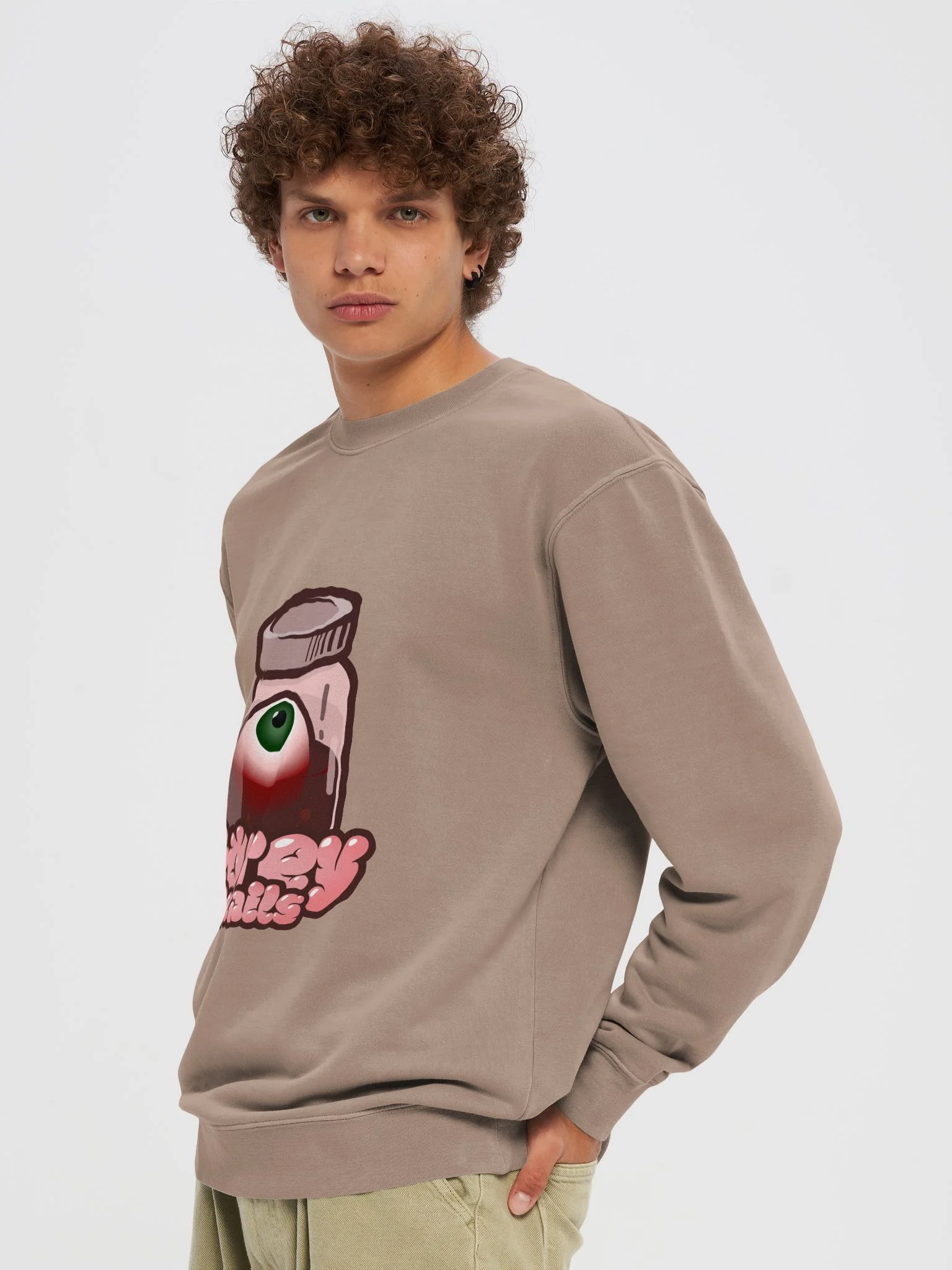 Unisex Midweight Pigment Dyed Sweatshirt product image (1)