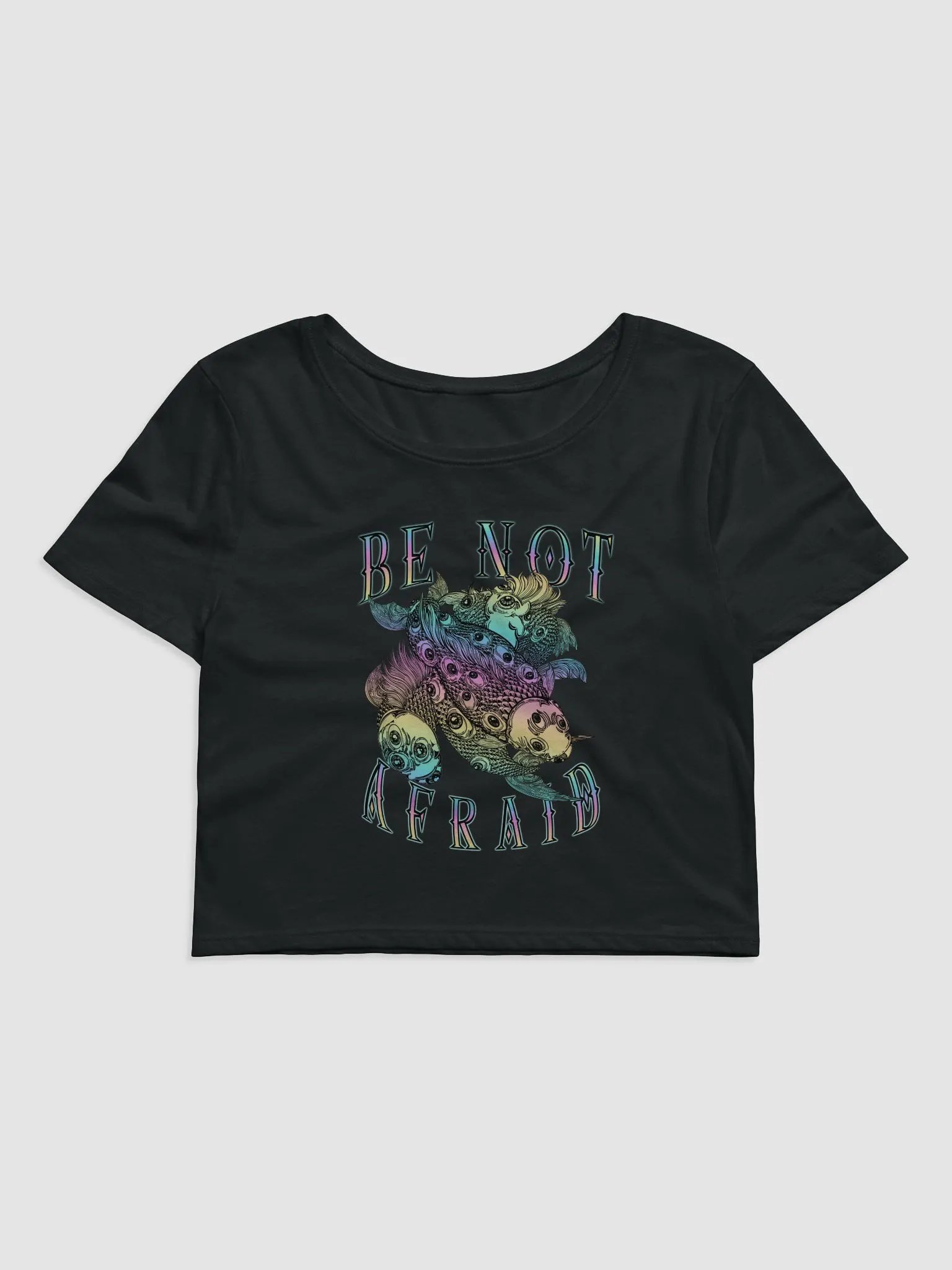 Holy Carp: Bella+Canvas Women's Crop Tee product image (1)