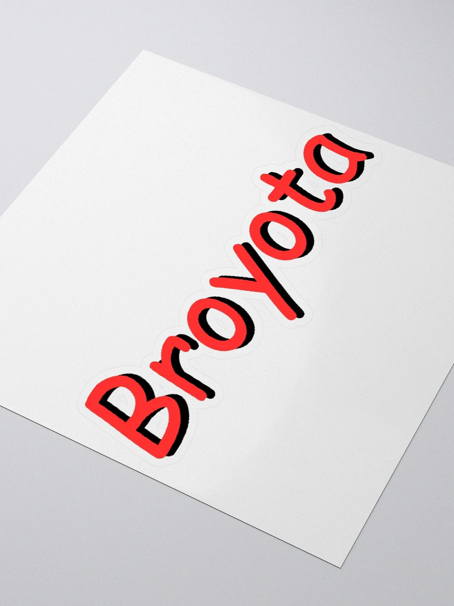 Broyota sticker product image (9)