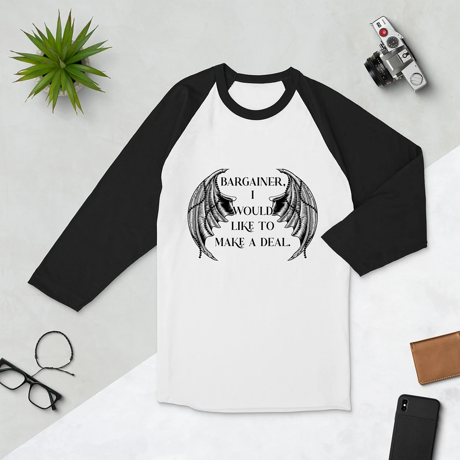 Bargainer Calling Card Fine Jersey Raglan Tee product image (35)