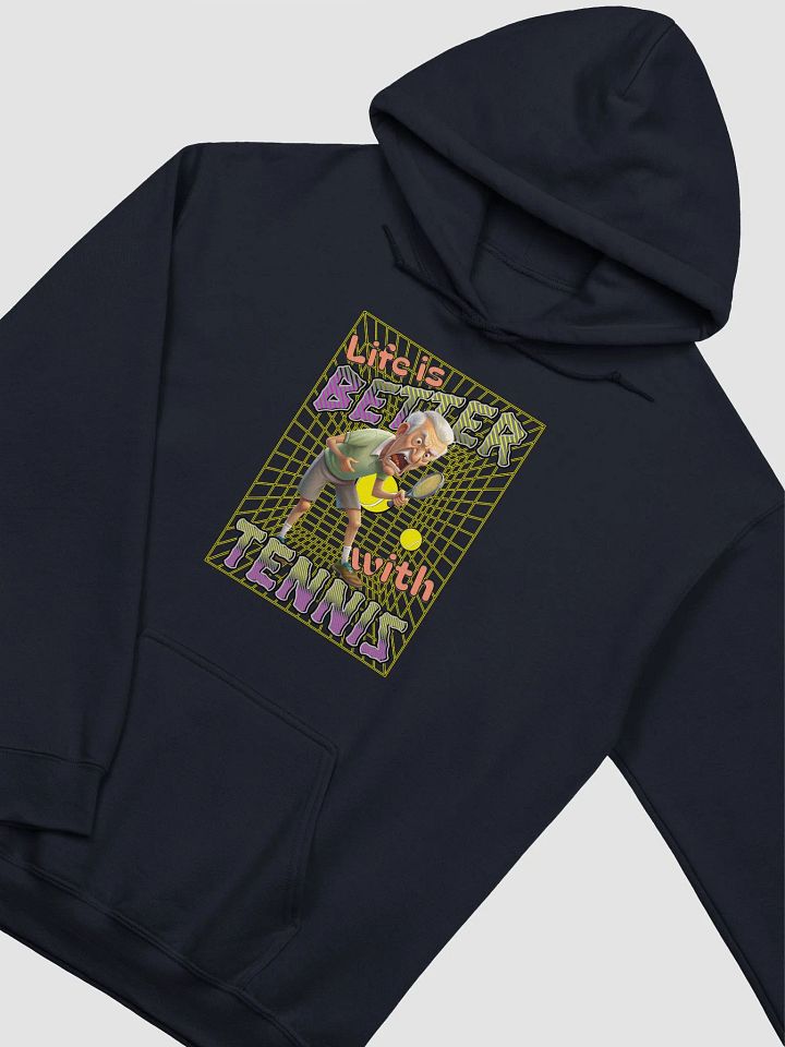 Life Is Better With Tennis Male Enthusiast Hoodie product image (14)