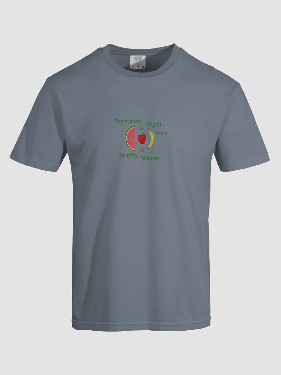 Healthy Wealthy Vegetarian T-Shirt product image (7)