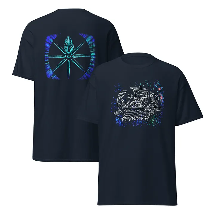 Sextus Pompey Galley and Julius Caesar's Comet Roman Art 1st Century BC, T-Shirt product image (1)