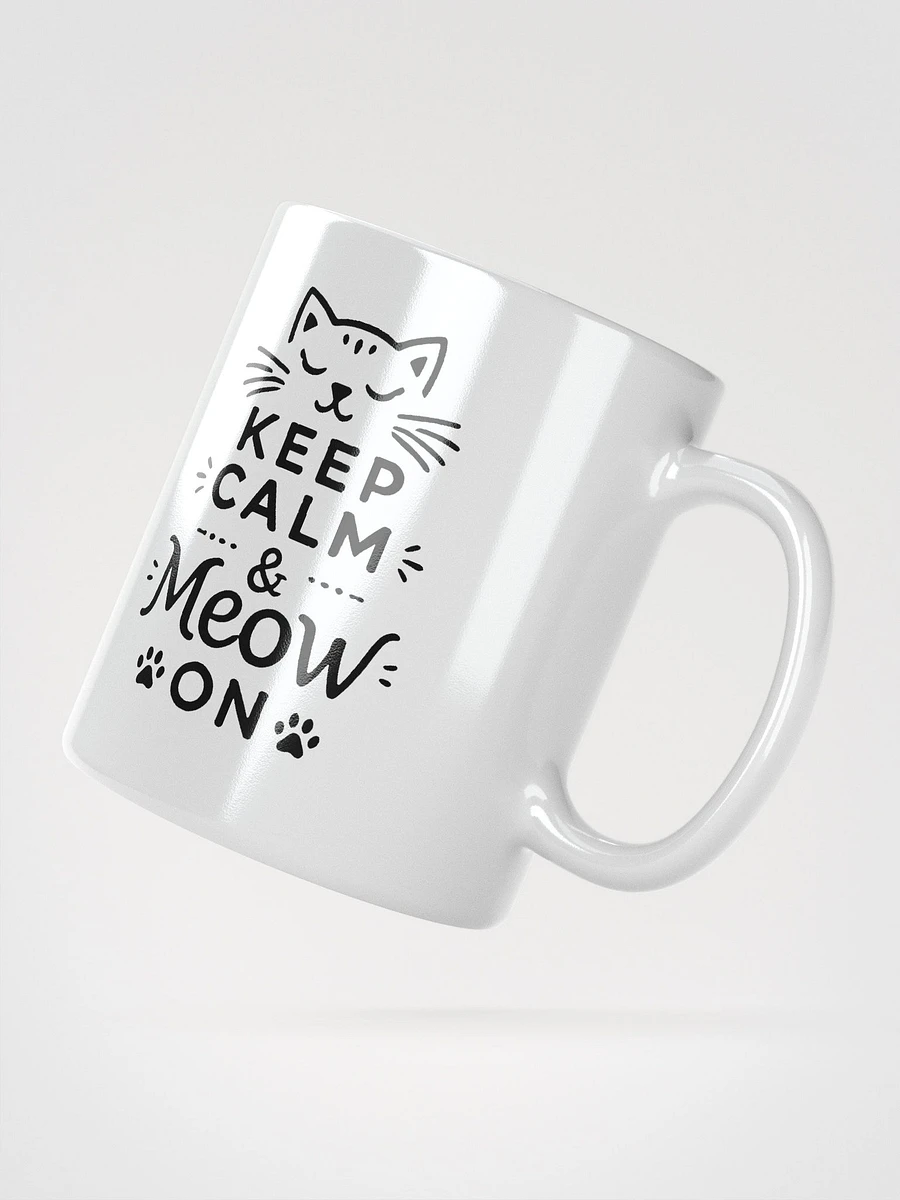 Keep Calm & Meow On Mug product image (6)