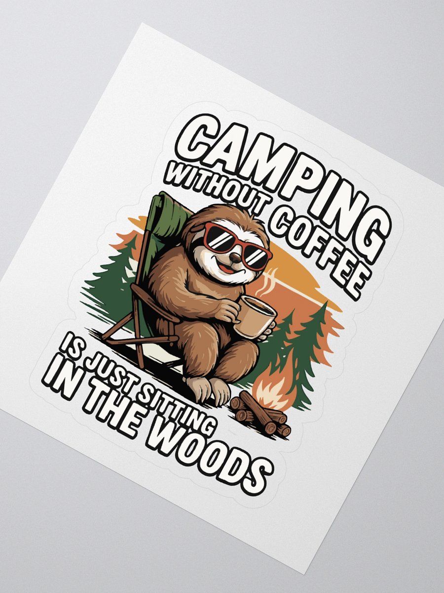 Sloth Camper Sticker Set product image (2)