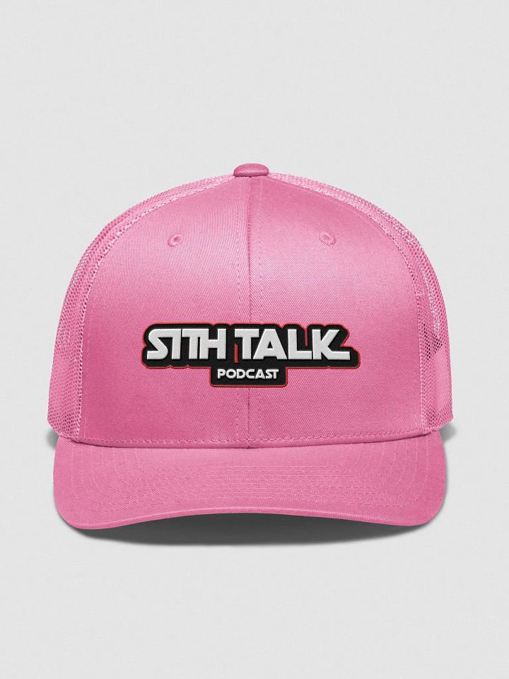 Sith Talk Trucker Hat PINK product image (1)