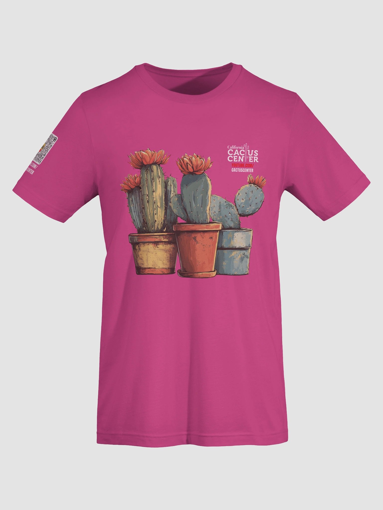 YouTube Cactus Center T-Shirt product image (7)
