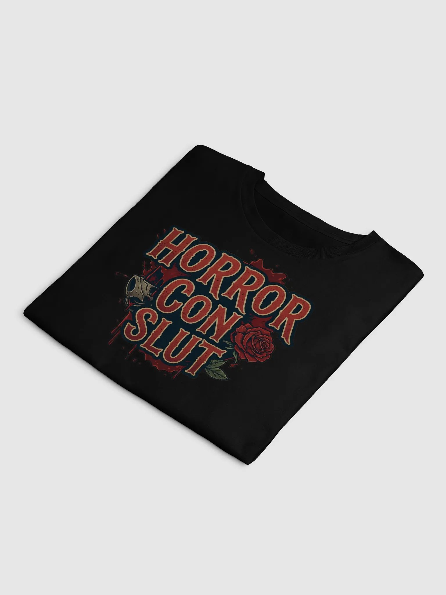 Horror Con Slut Crop Top (black) product image (4)