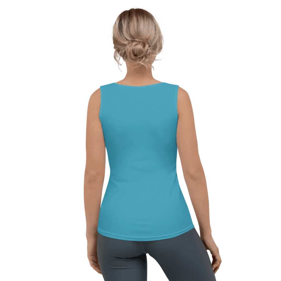 Queendom Beautiful Women Crown Tank Top/Turquoise (TM) product image (4)