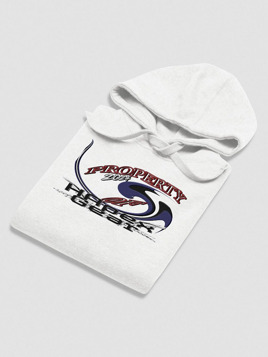 Updated New - Unisex Premium Hoodie - Property Of HApex Gear 2024 - Embroidered - With Black HApex Gear Black Logo product image (4)