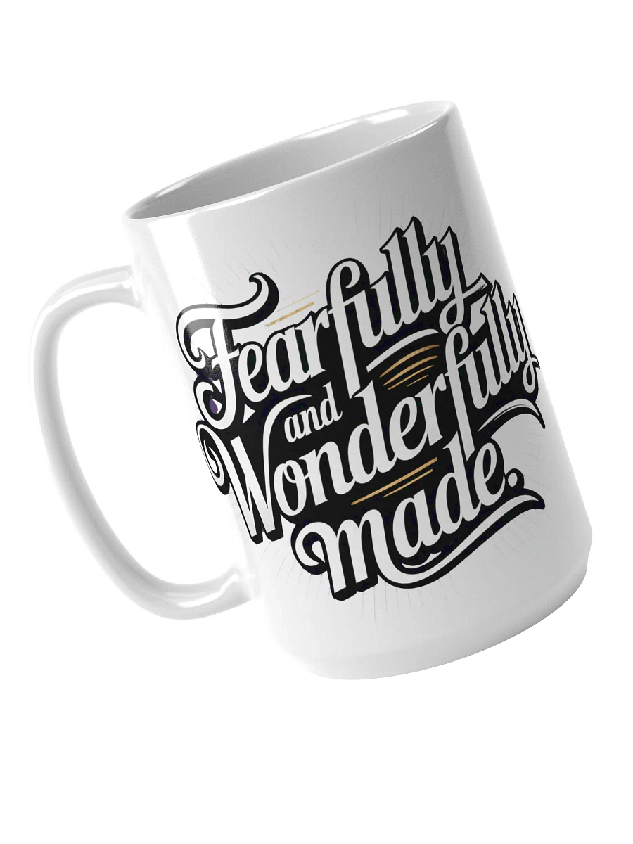 Fearfully and Wonderfully Made Mug product image (1)
