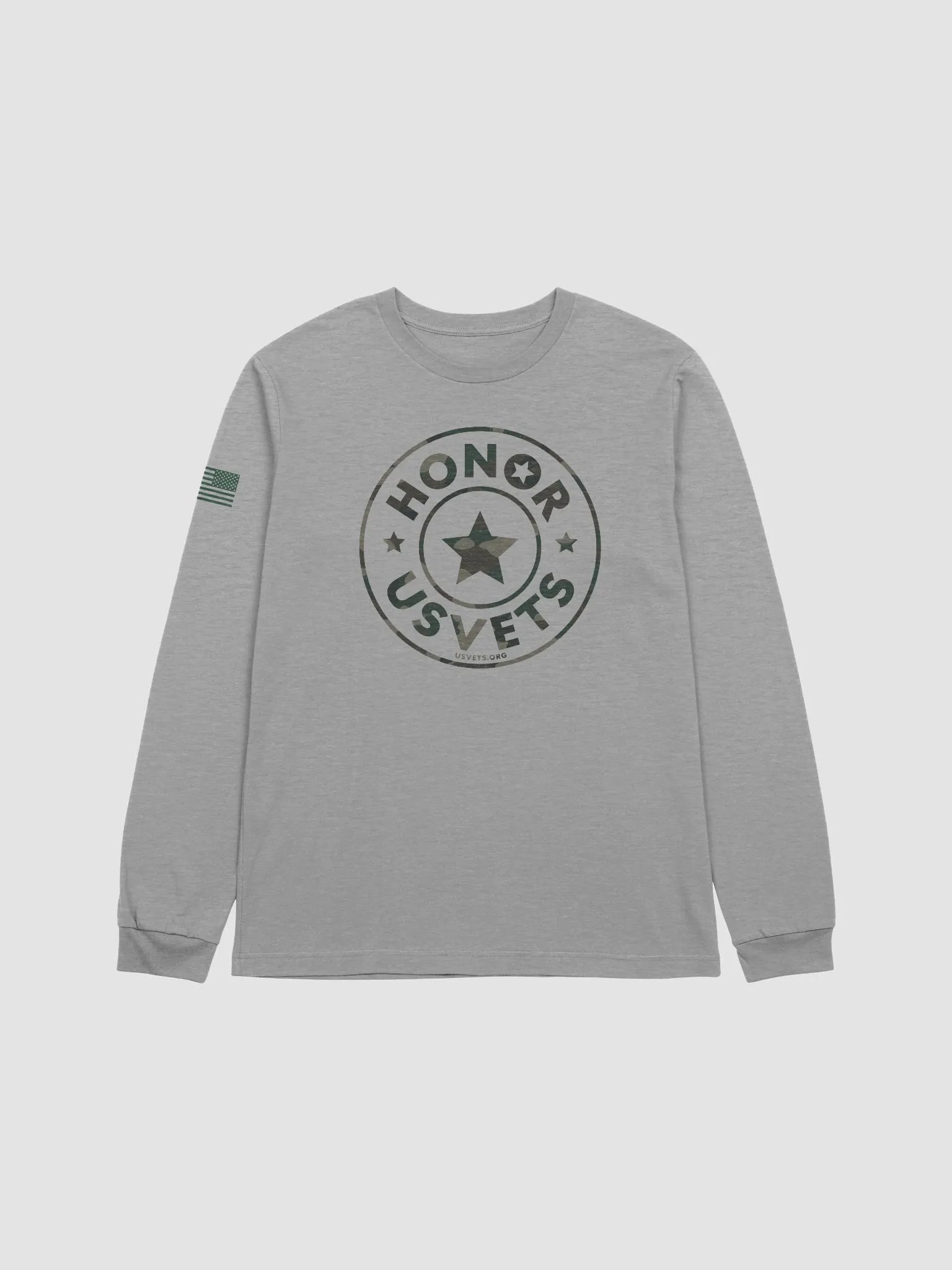 HONORUSVETS Star Long Sleeve Tee product image (1)
