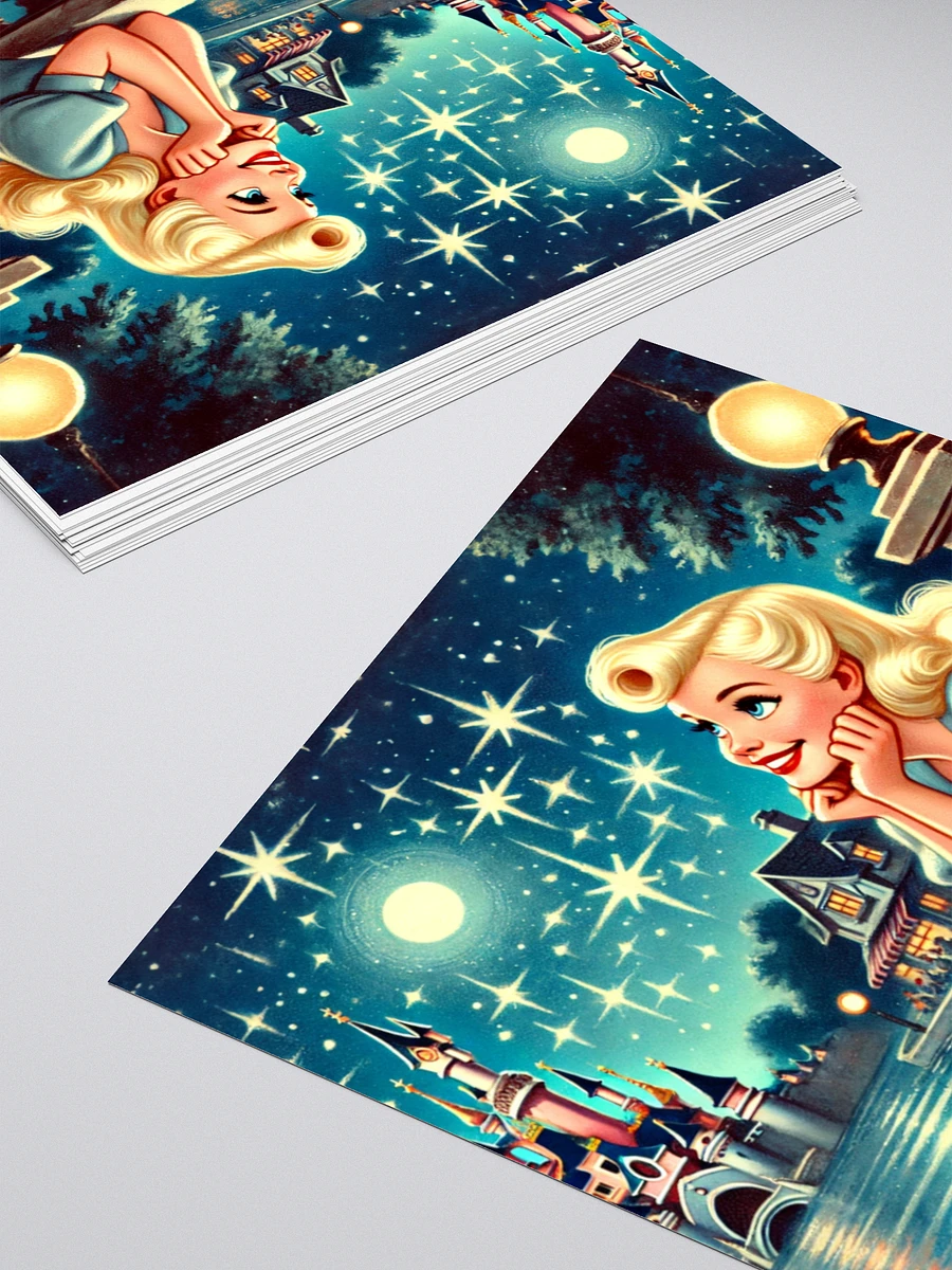 Dreaming on a Starry Night Sticker product image (4)