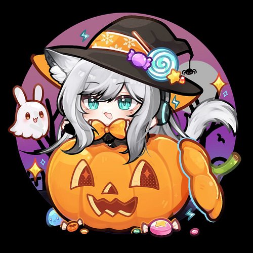 HAPPY HALLOWEEN~! 🎃🍭

Art By: @sardinekk 🎨

#Vtuber #ENvtuber #SnowwiiiArt #VTuberUprising #vstreamer #gamergirl #anime #kawa...