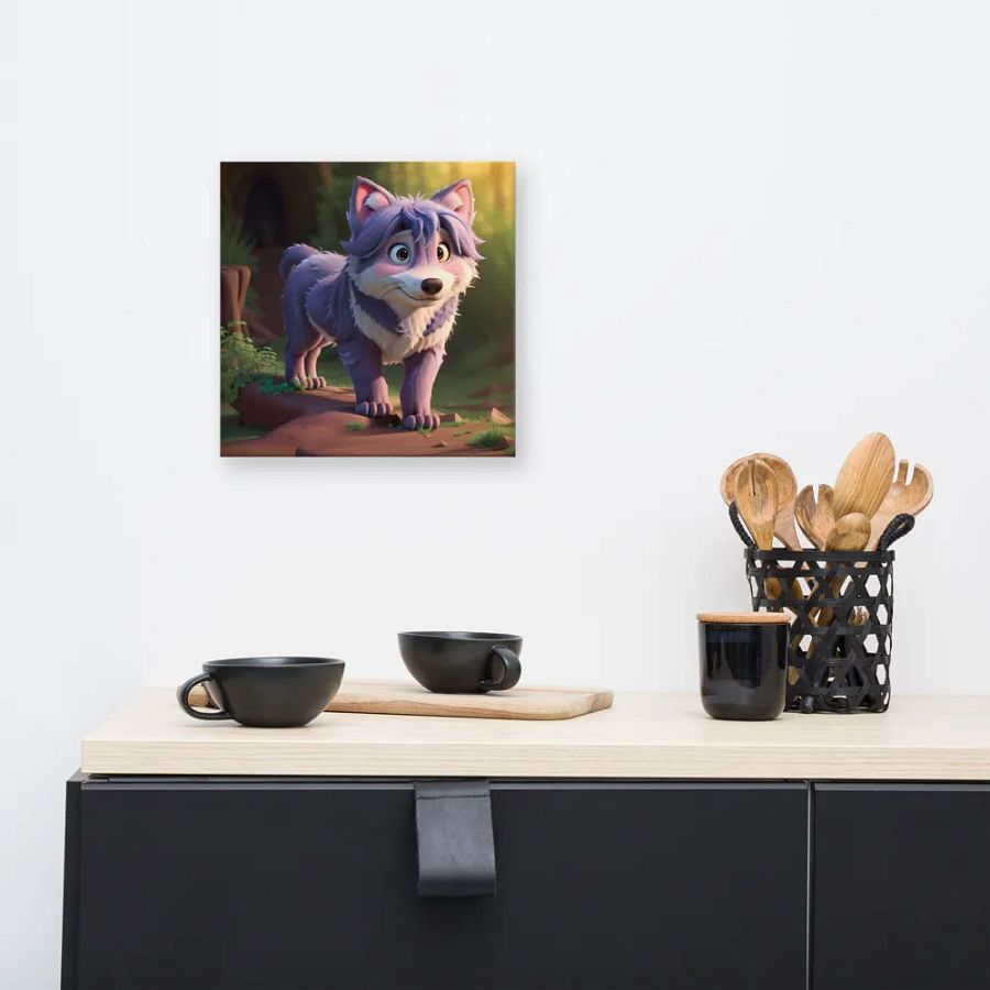 Endangered Species - Mexico - Mexican Wolf Canvas Art product image (8)