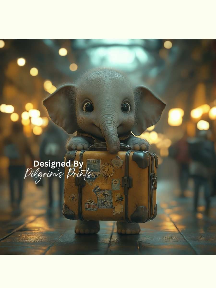 The Little Traveller - 12x12 product image (1)