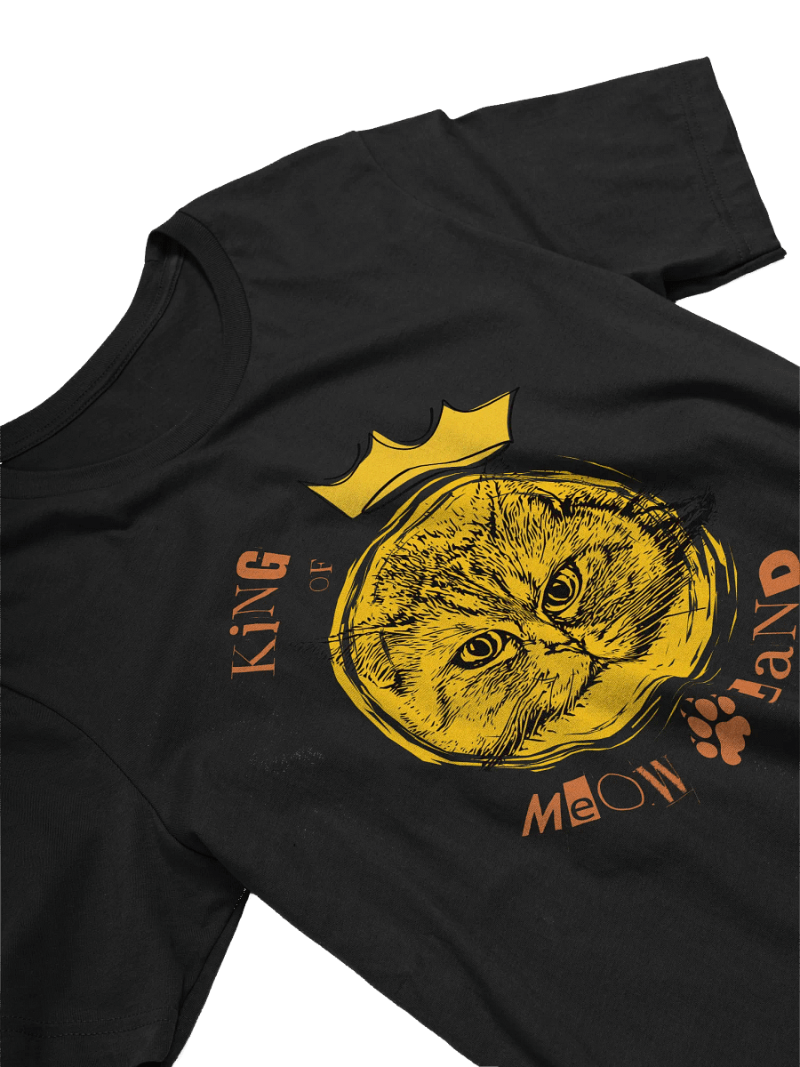 King of Meowland Cat Lover T-Shirt product image (3)