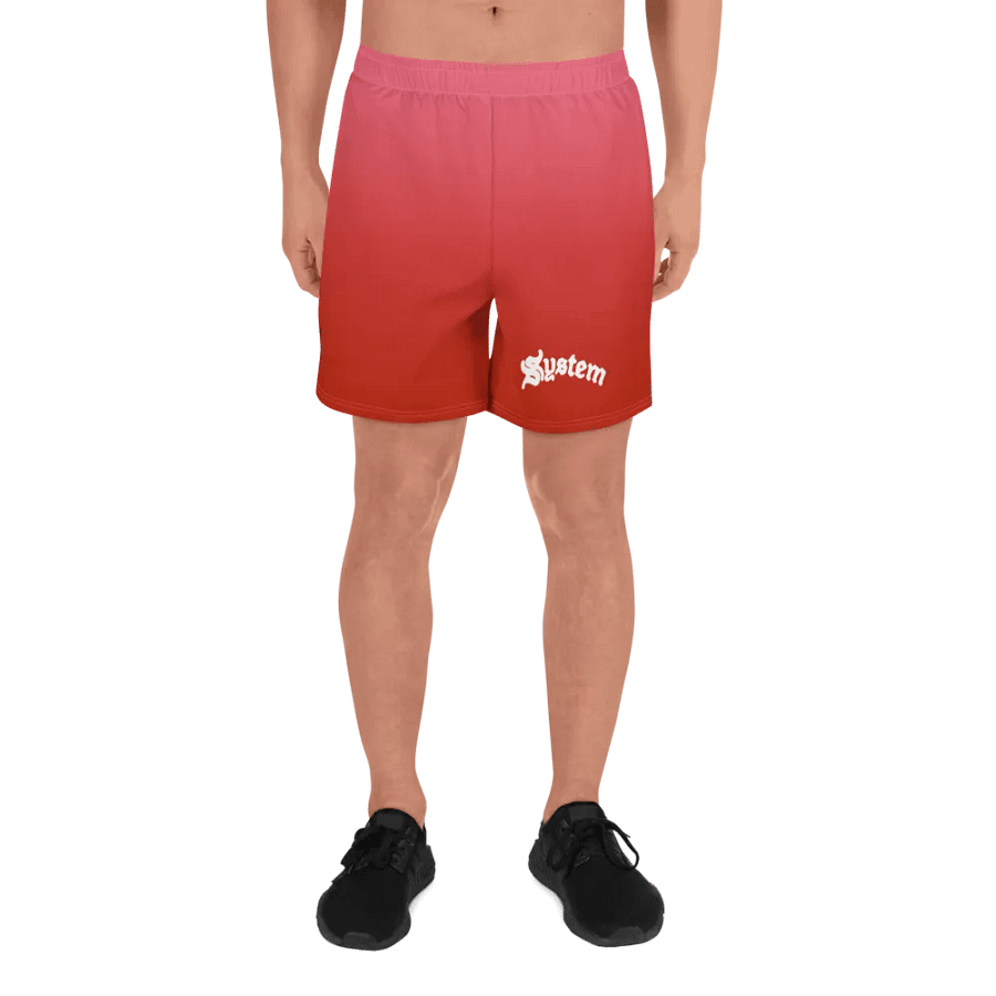 System Shorts Red product image (5)