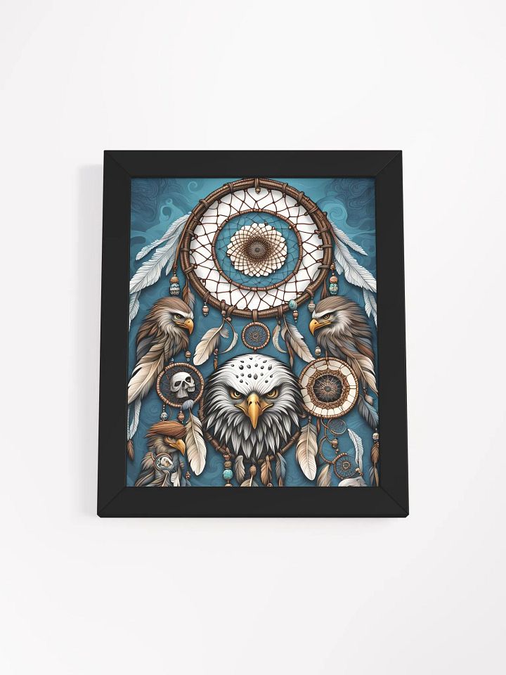Majestic Eagle Dreamcatcher Framed Poster product image (3)