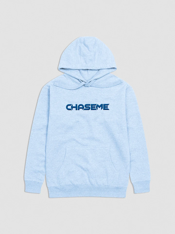 ChaseMe Embroidered Hoodie [All Blue] product image (1)