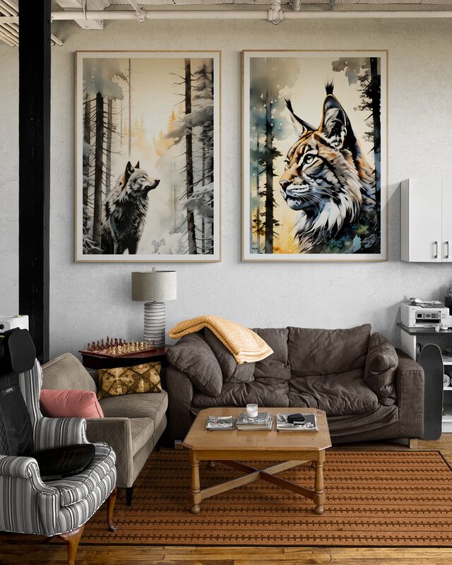 Wolf in Snow product image (5)