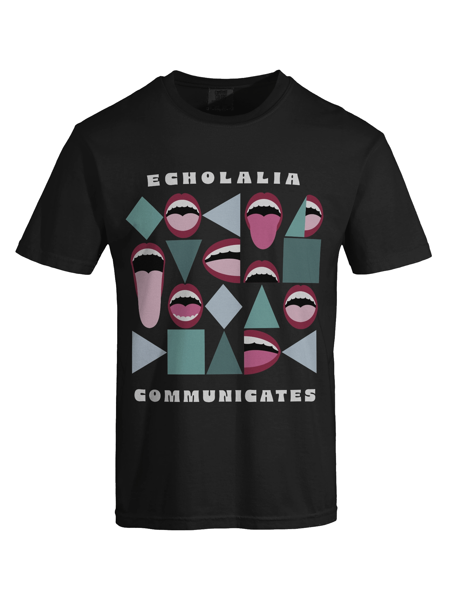 Echolalia Communicates - Unisex Tee Not Distressed product image (7)