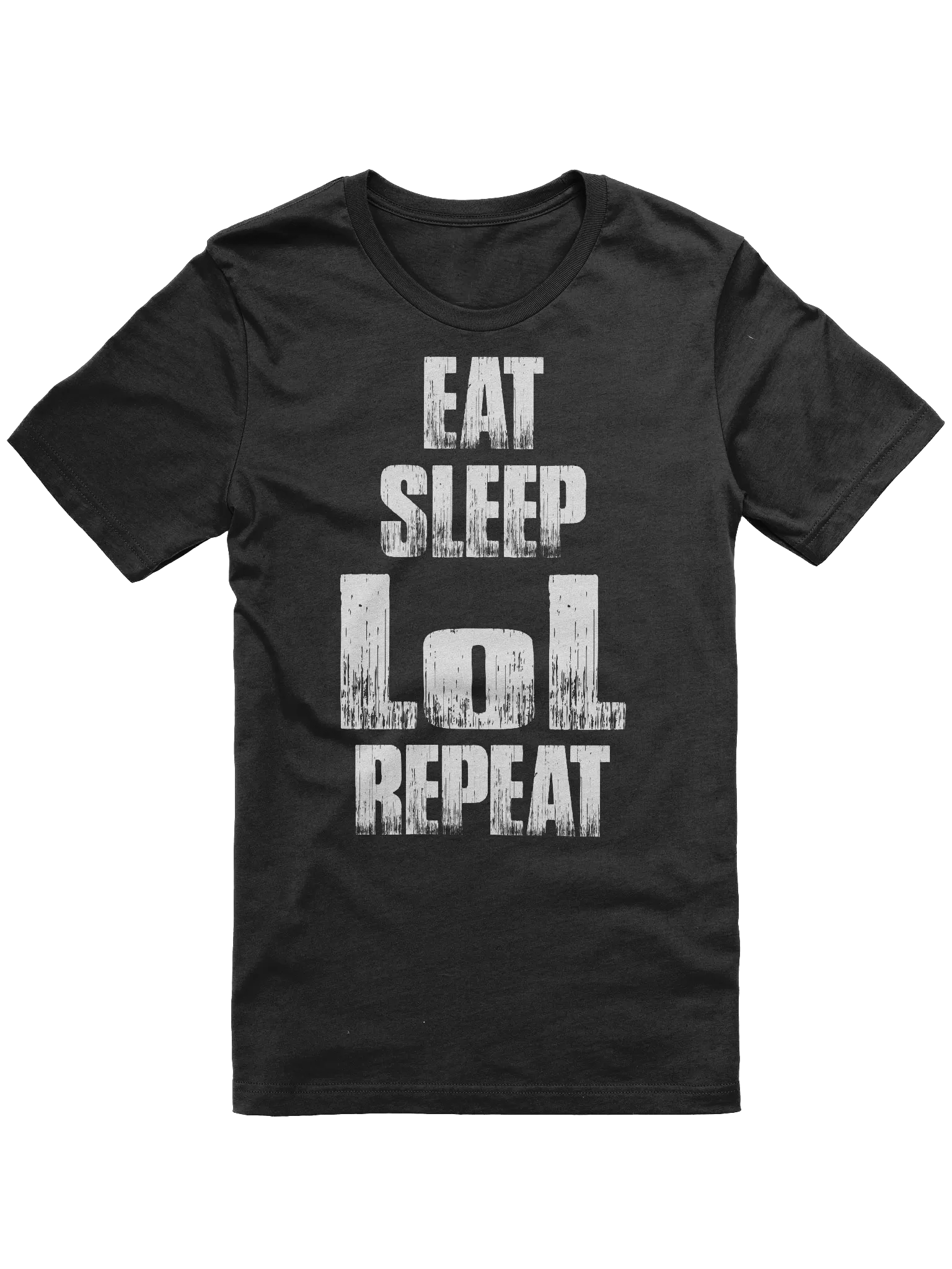 Eat. Sleep. Lol. Repeat T-shirt product image (1)