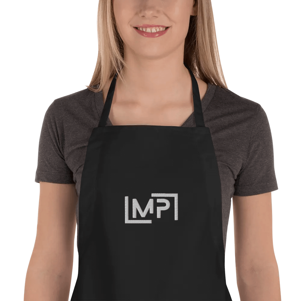 MP Stamp Logo Apron product image (1)