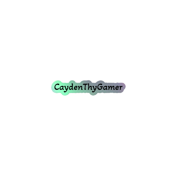 CTG Holographic Sticker product image (1)