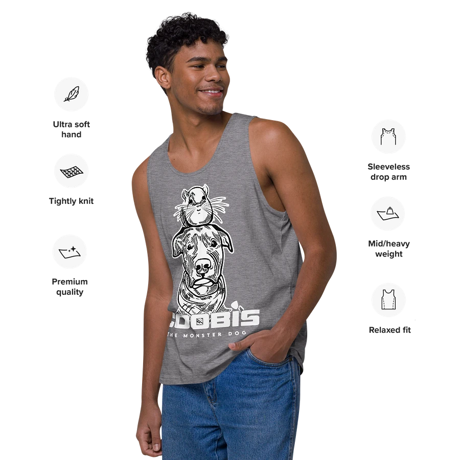 Coobis The Monster Dog Tank Top (With Chinchilla) product image (12)