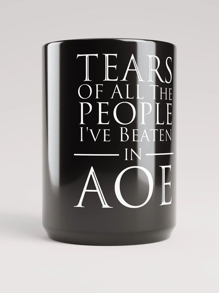 AOE Mug Black product image (1)