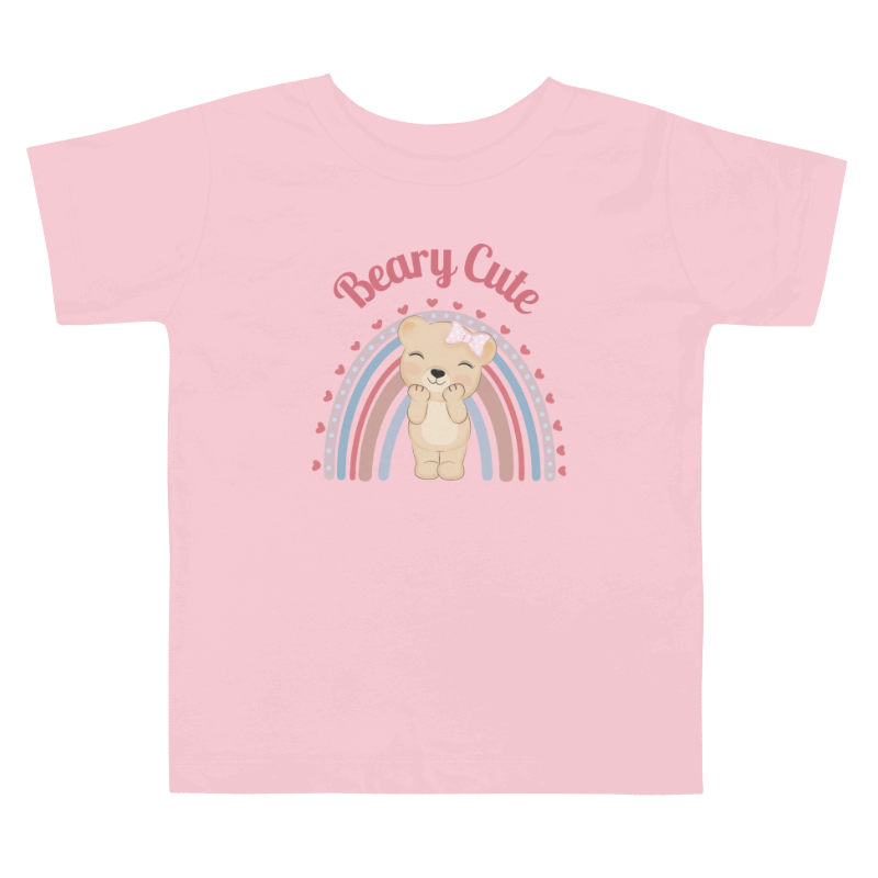 Beary Cute Toddler Girl T-Shirt product image (4)