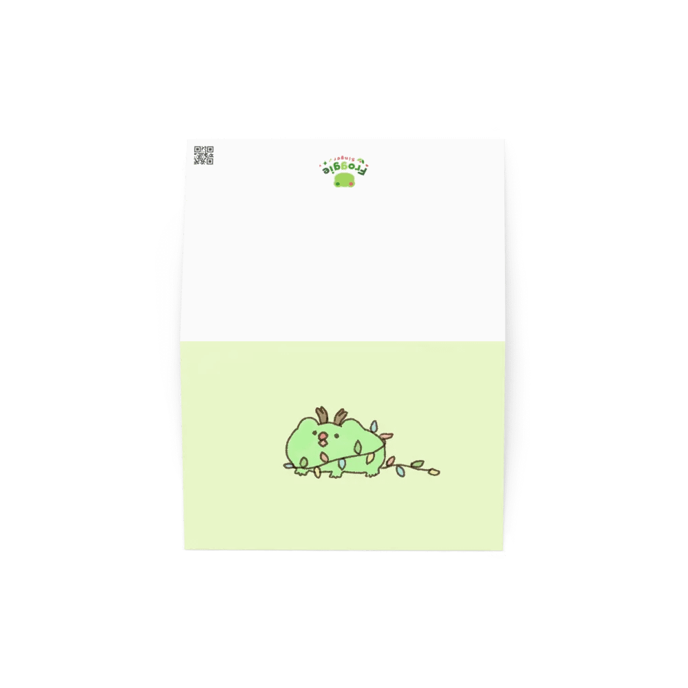 Reindeer Frog Lights Greeting Card product image (4)
