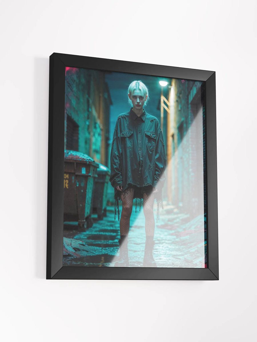 Neon Forsaken Framed Print product image (13)