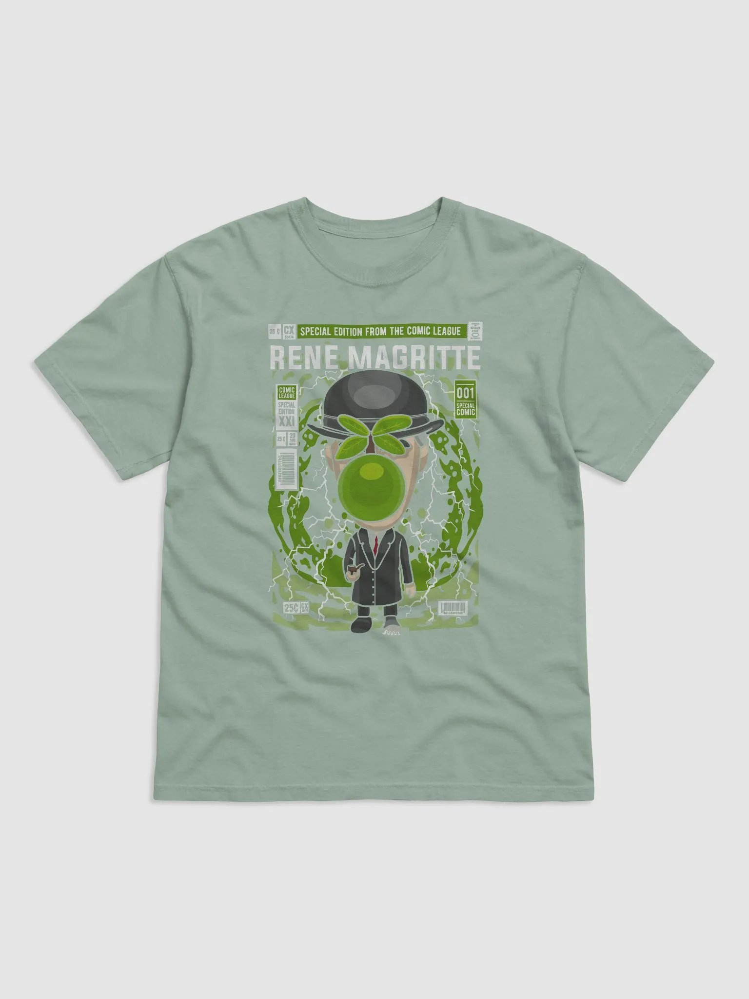 René Magritte | The Son of Man Reimagined in Pop Culture Style product image (10)