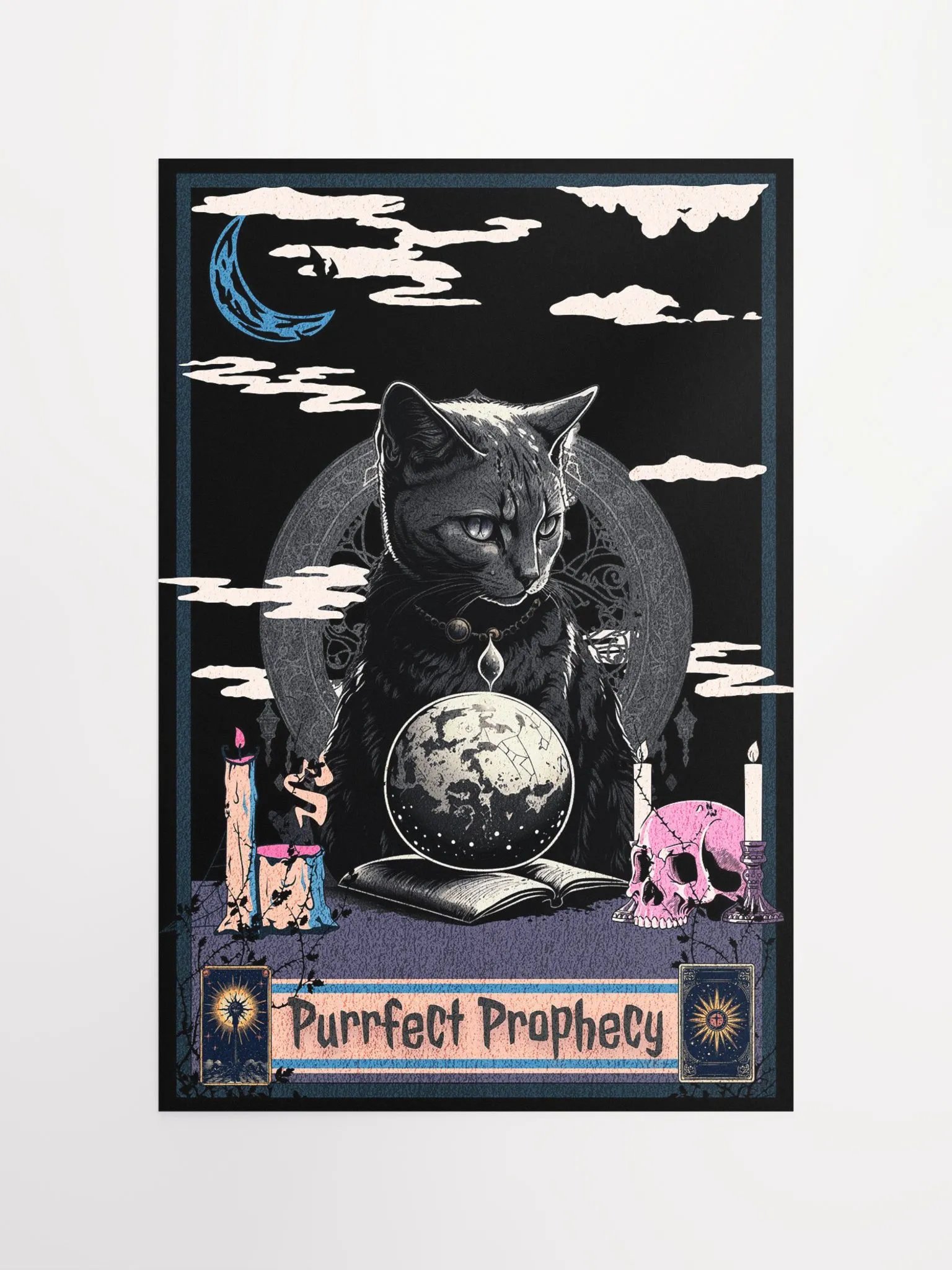 Purrfect Prophecy Enhanced Matte Poster product image (11)