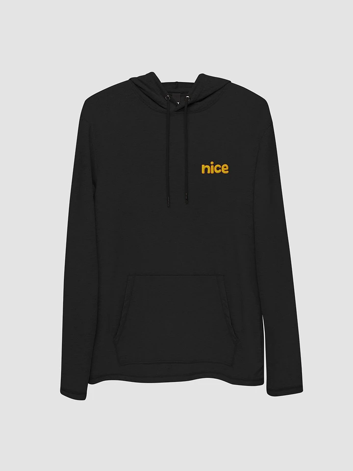 NICE LIGHTWEIGHT HOODIE (EMBROIDERED) product image (1)