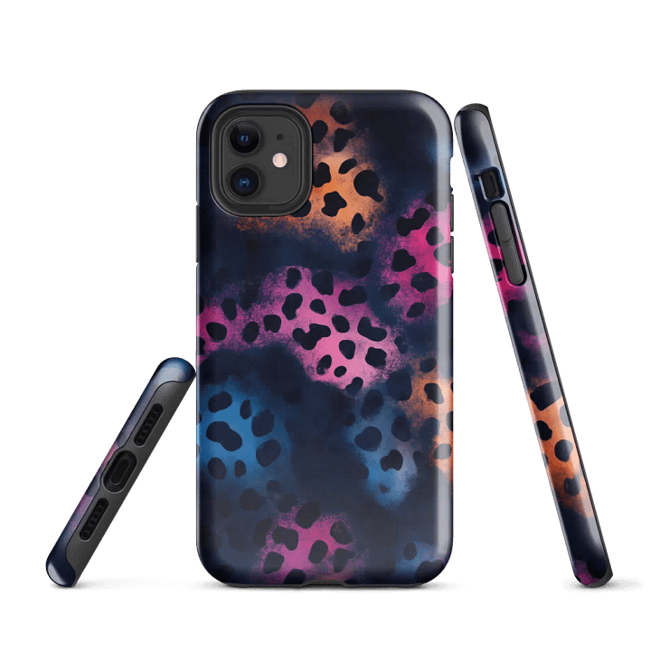 Colorful Leopard Spots - Tough Phone Case product image (1)