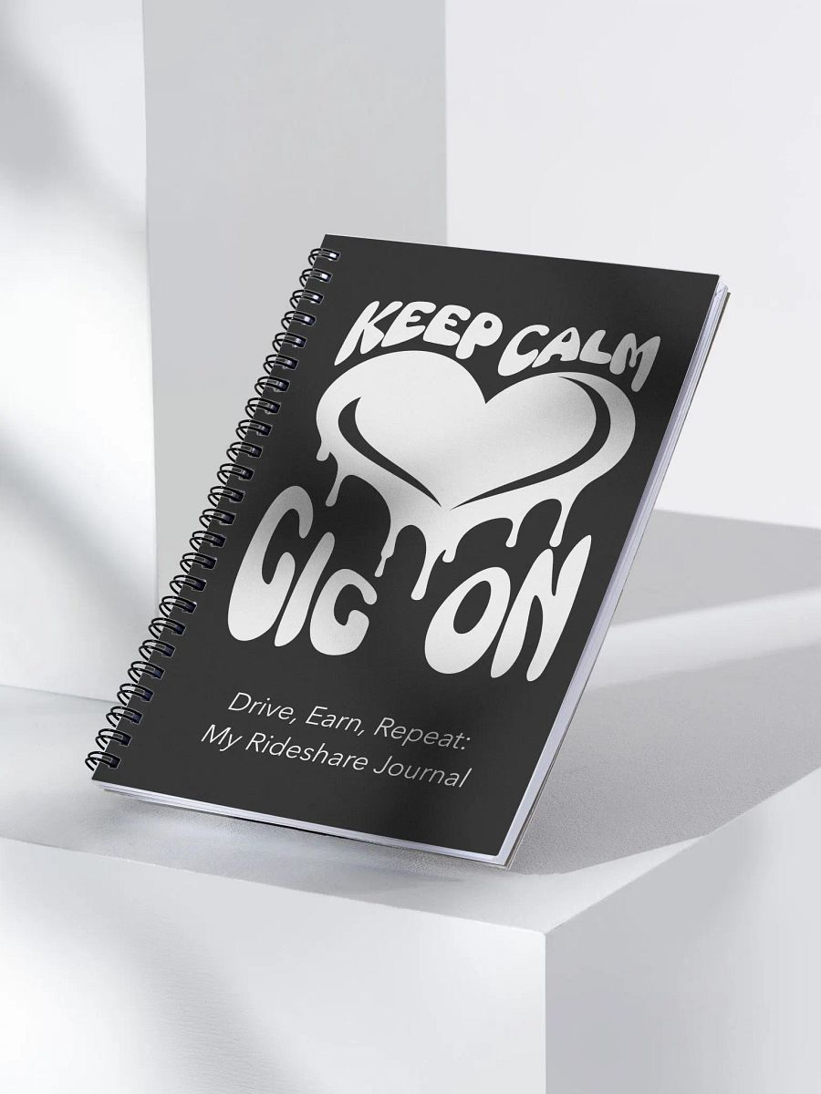 Keep Calm, Gig On Spiral Notebook Journal product image (3)