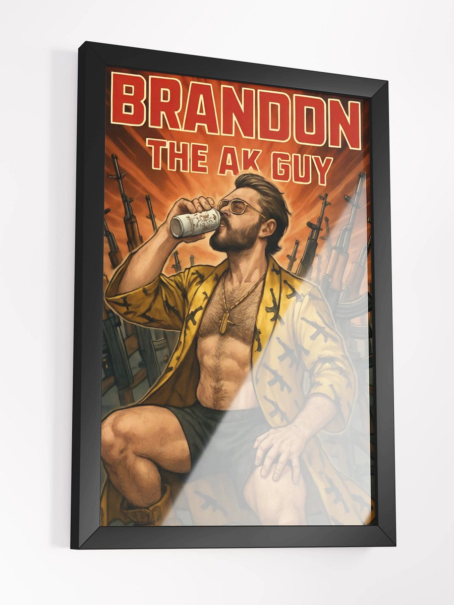 Brandon The AK Guy Framed Poster product image (3)