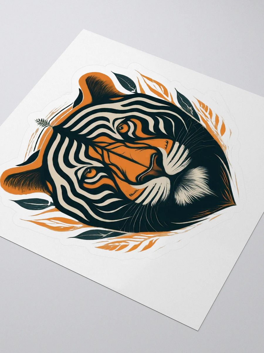 Tiger Stripes Kiss Cut Stickers product image (3)