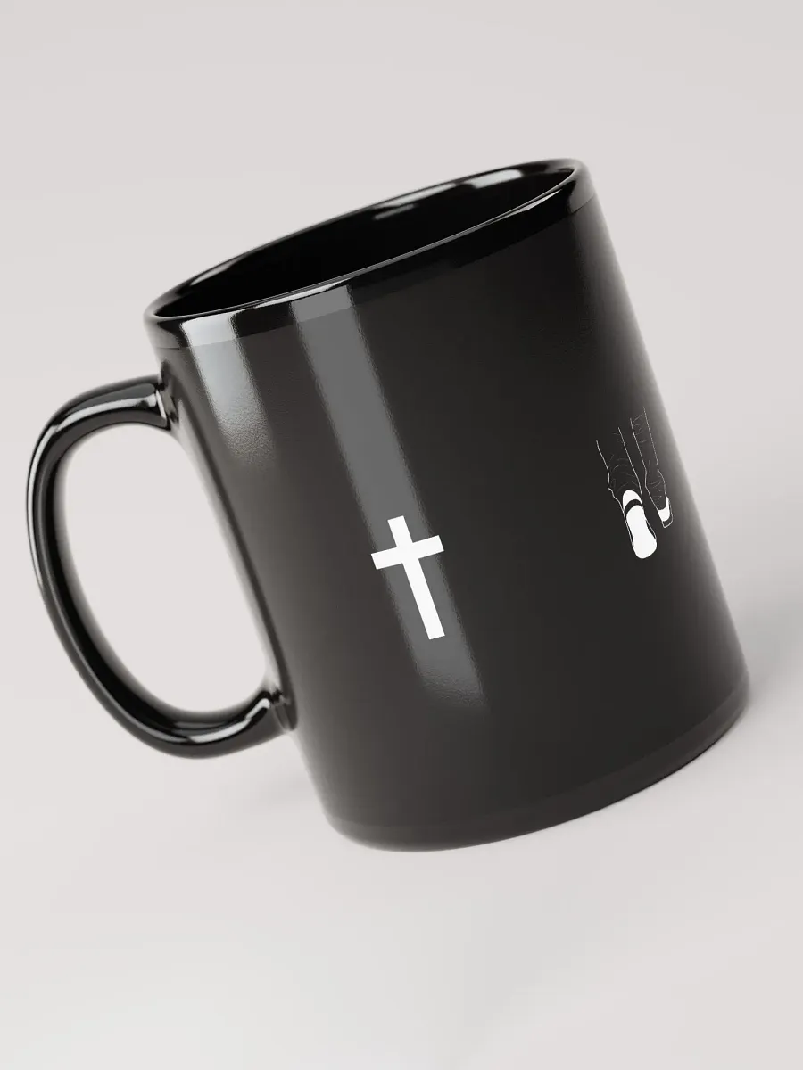 Black Mug: Walk in Faith with Jesus product image (3)