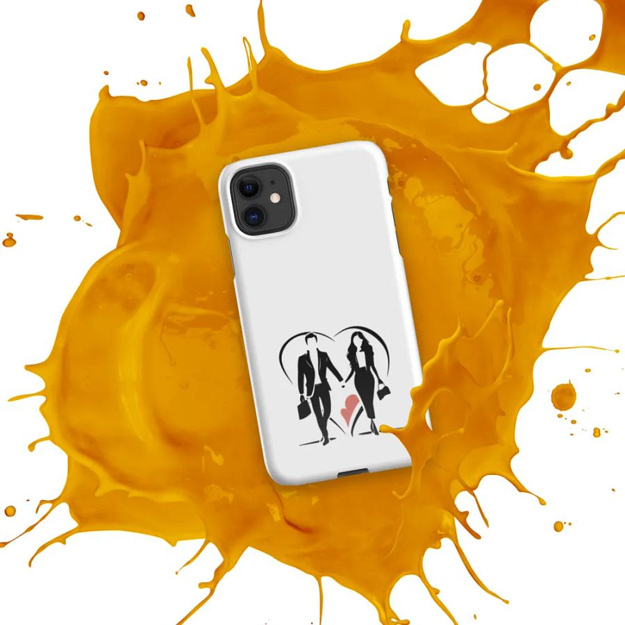 Modern Love Logo Snap Case for IPhone (White) product image (9)