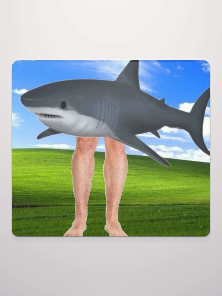 Shark Religion Funny Mouse Pad product image (3)
