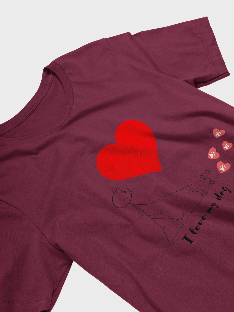 I Love My Dog Supersoft T-Shirt product image (26)