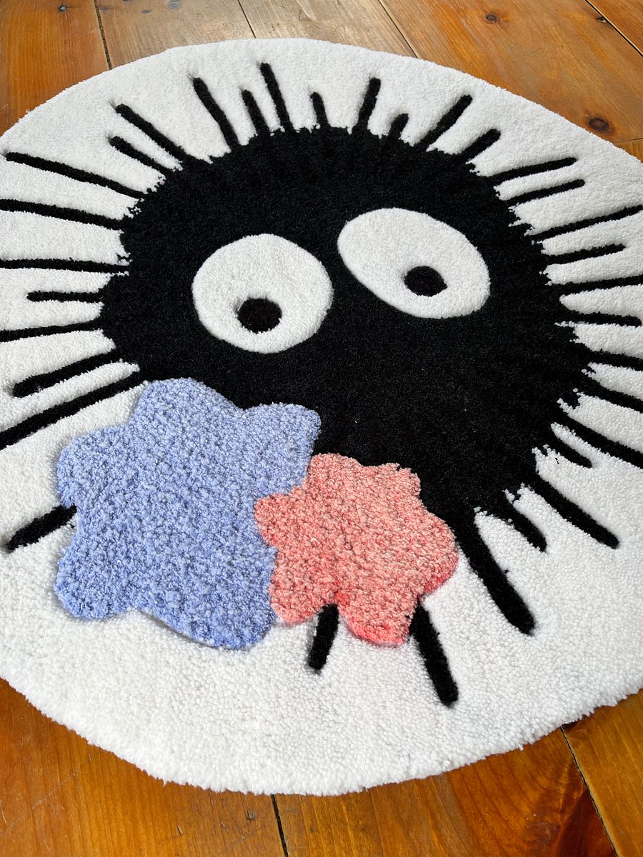 Color Changing Soot Sprite Inspired Rug product image (6)