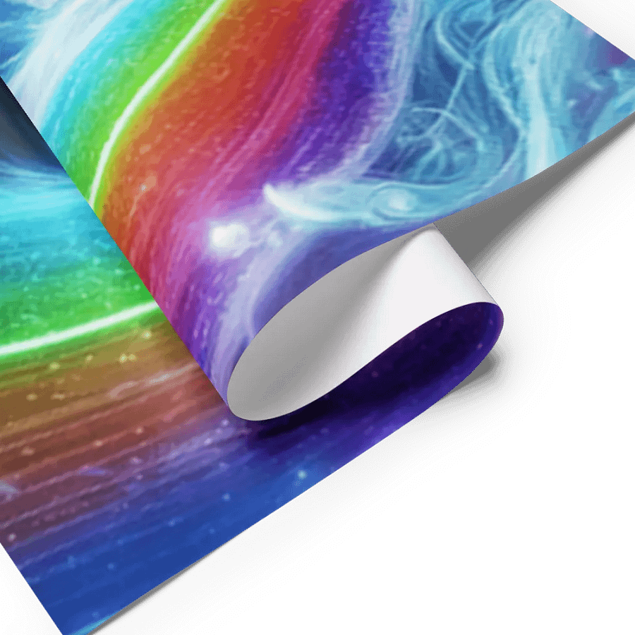 Ethereal Spectrum Rainbow Wrapping Paper Set product image (7)