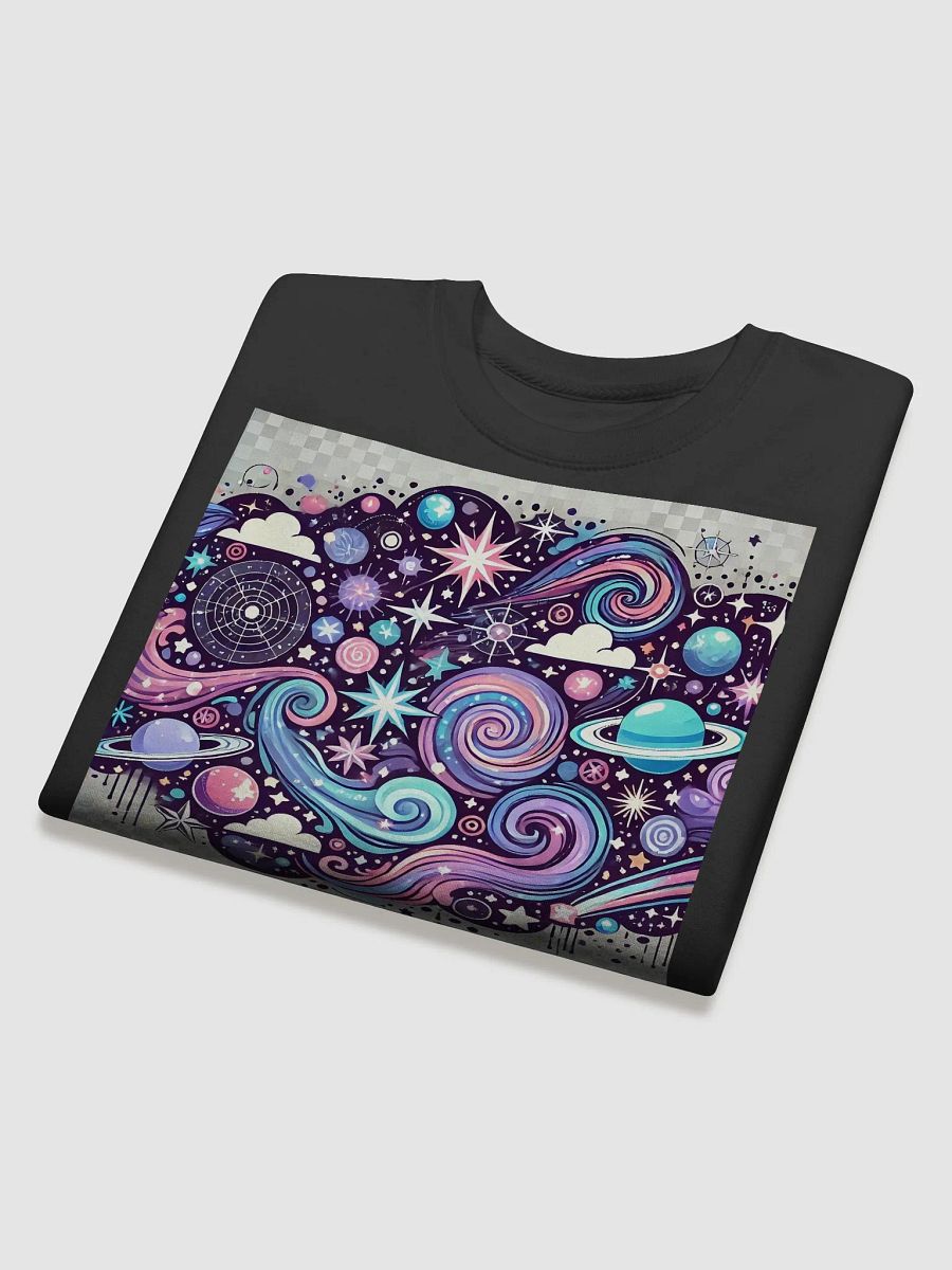 Stellar Dreams: Galactic Planets & Stars T-Shirt product image (4)